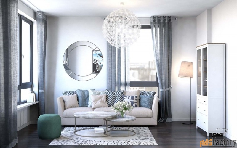 3 - комн. квартира, 72.2 м², 10/13 эт.