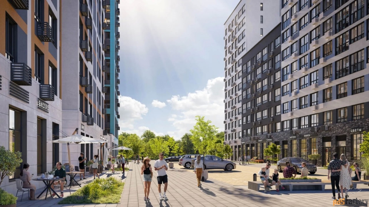 1 - комн. квартира, 20.6 м², 6/15 эт.