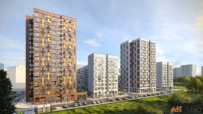 1 - комн. квартира, 21.4 м², 20/24 эт.