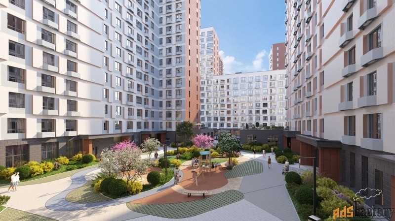 1 - комн.  квартира, 28.7 м², 3/8 эт.