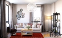 1 - комн.  квартира, 34.9 м², 2/15 эт.