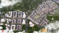 3 - комн.  квартира, 83.5 м², 3/16 эт.