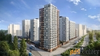 2 - комн.  квартира, 52 м², 19/22 эт.
