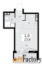 1 - комн.  квартира, 23.8 м², 5/15 эт.