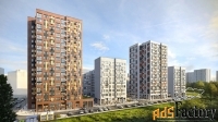 3 - комн.  квартира, 81.2 м², 2/12 эт.