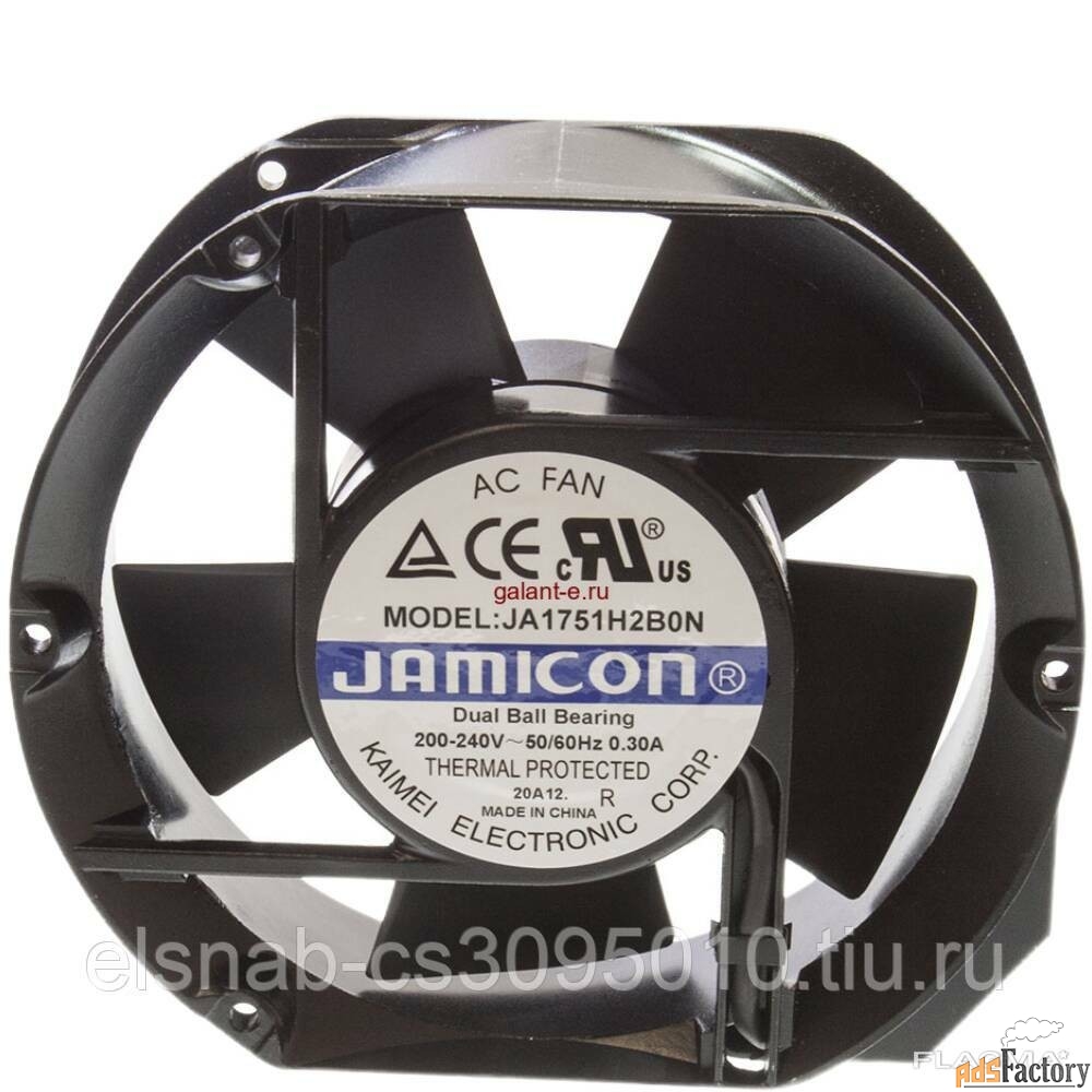 Вентилятор Jamicon JA1751H2B0N переменного тока
