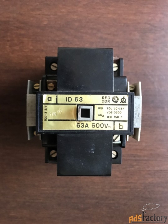 Контактор ID-63 63А 220В 50Гц для кранов немецкого производства Альбре