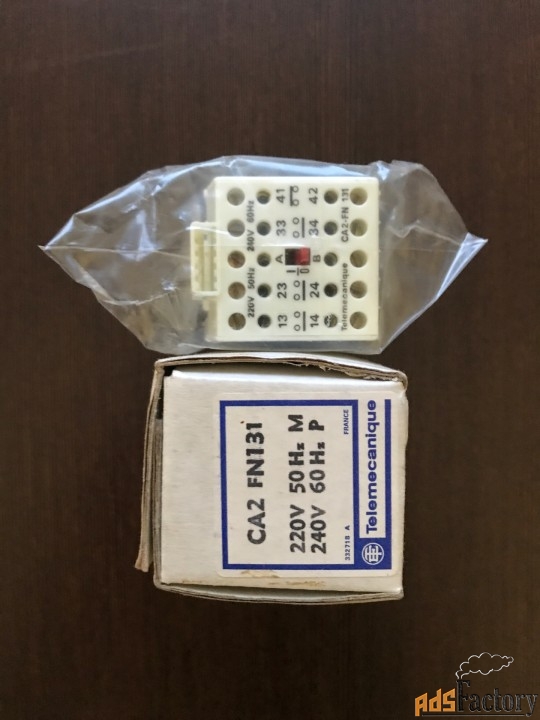 Реле контрольное Control relay CA2-FN-131 Telemecanique 10A 3NO/1NC 22