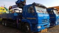 КамАЗ 65117 с манипулятором Dong Yang 1956