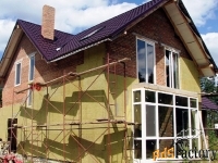 Фасадные работы под ключ. Утепление домов. Мокрый фасад