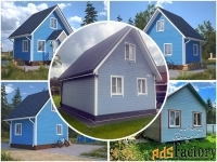 Дом 6х4 с мансардой для дачного участка - Каркас-58