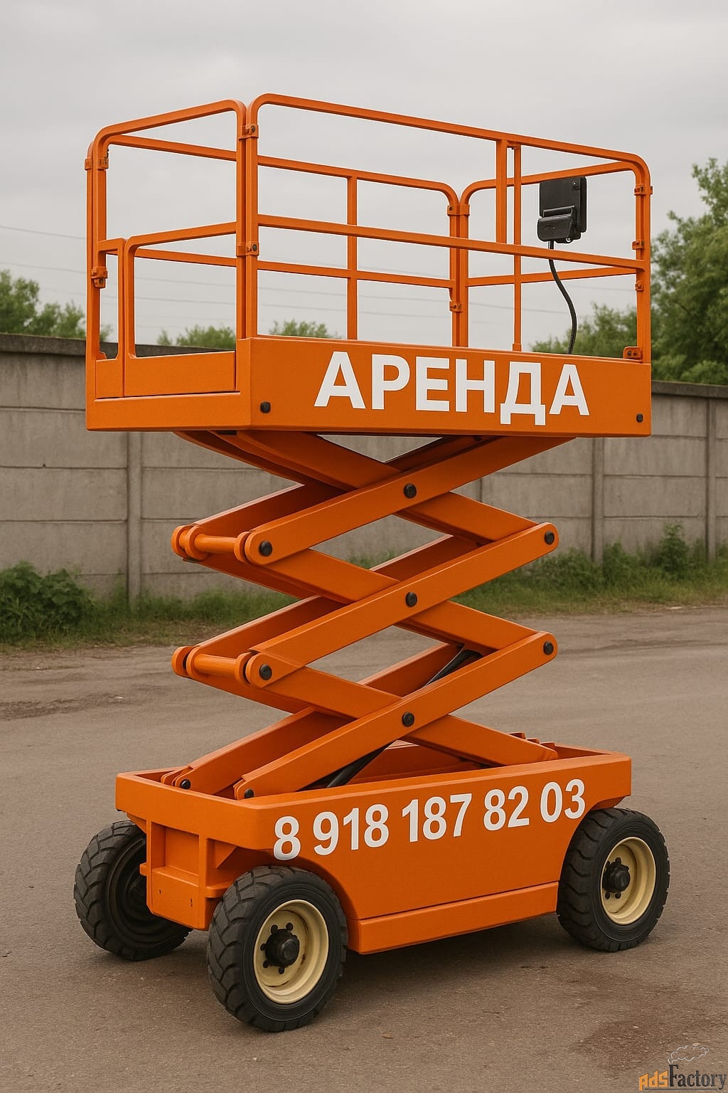 Подъемник электрический - Аренда подъемного оборудования