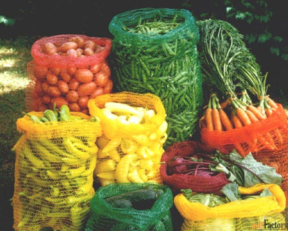 Купить сетку для овощей. Сетка-мешок с ручкой 30*47 для овощей. Сетка овощная. Сетка для упаковки овощей. Сетка мешок овощная.