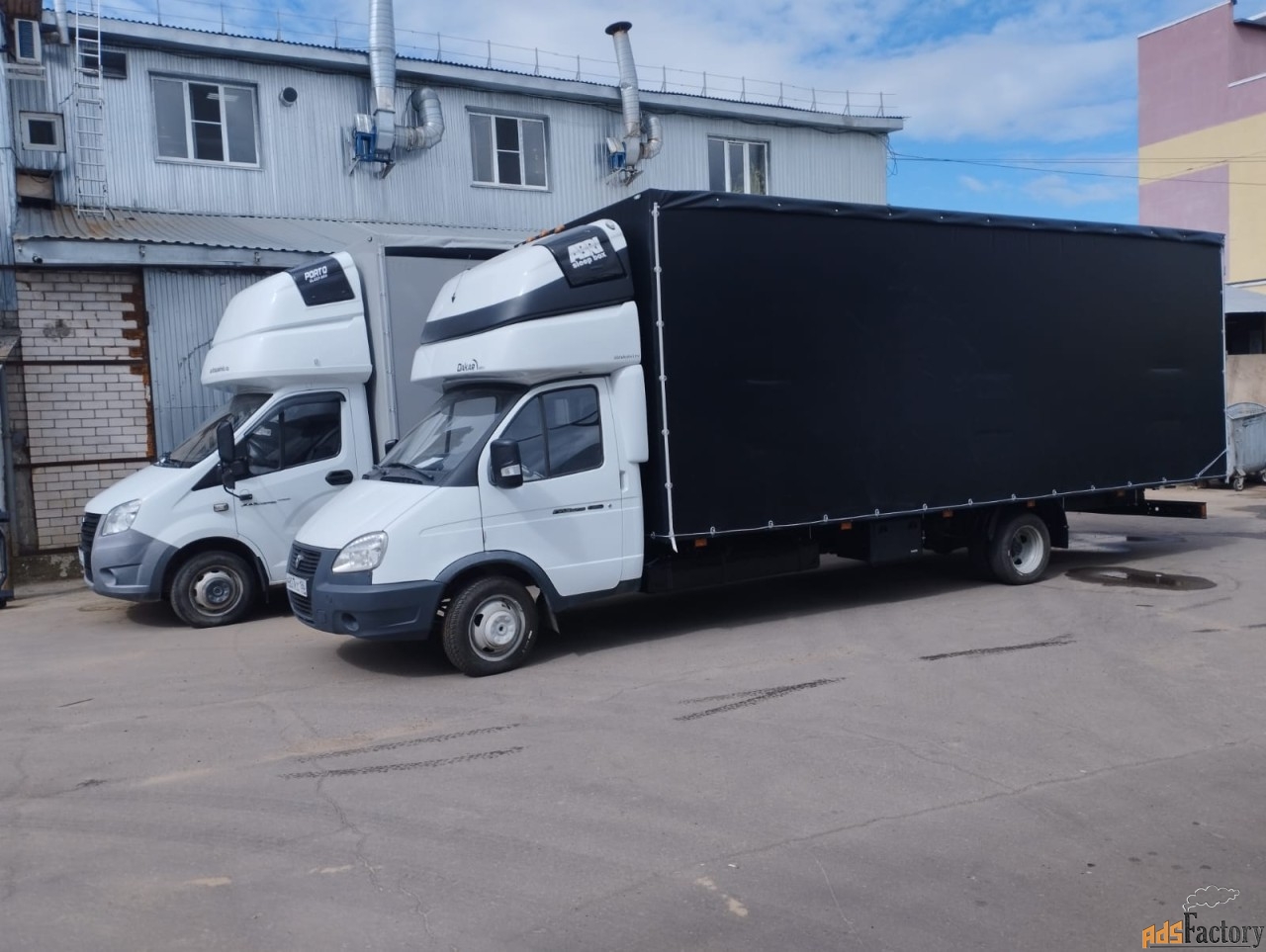 Фургон тентованный на Камаз Фотон Jac Газон Некст Газель