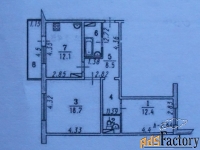 2 - комн.  квартира, 61 м², 7/10 эт.
