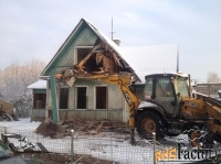 Демонтаж зданий, домов, пристроек