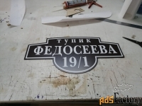 Адресные таблички