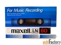 Аудиокассета Maxell LN60 For Music Recording