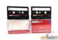 Аудиокассета AGFA FeI 90 FERROCOLOR HD. 90 минут