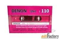 Аудиокассета DENON DN1  Fluorescent Neon Rose 110