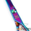 Ножницы для животных прямые, фиолетовые, 6 дюймов