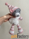 Амигуруми: Мягкая игрушка «Сонный мишка Уолт», набор для вязания