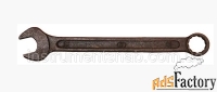 Ключ гаечный комбинированный 27х27, рожково-накидной, черный, СССР.