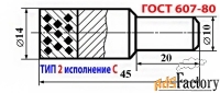 Карандаш алмазный 3908-0093, исполнение С, тип 04, 2 карата, 1250/1000