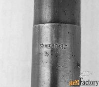 Метчик гаечный М30х3,5; Р18, 280/70 мм, прям хвостов, основн шаг, СССР