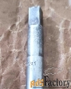 Метчик гаечный М12х1, Р6М5, прямой хвостовик, 180/20 мм, СССР.
