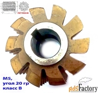 Фреза червячная модульная М5, Р6М5К5; 20 гр, класс В, 3°19; 100х32х100