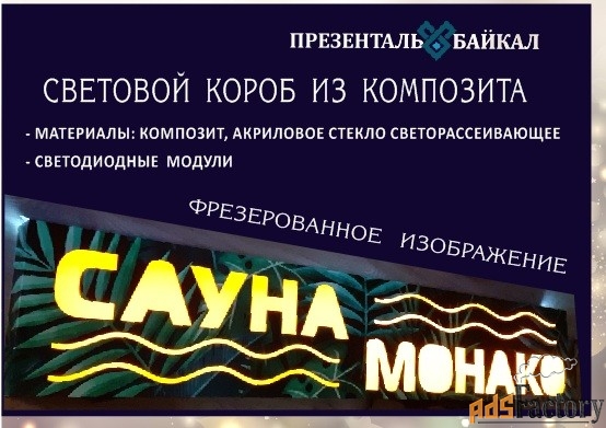 Вывески, световые короба и панели