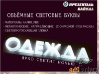 Объёмные световые буквы