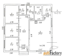 дом 81 м² на участке 3 сот.