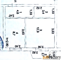 1 - комн.  квартира, 34 м², 2/3 эт.