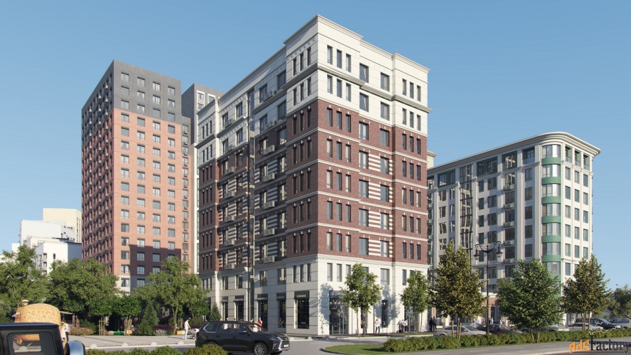 2 - комн.  квартира, 63.84 м², 3/24 эт.