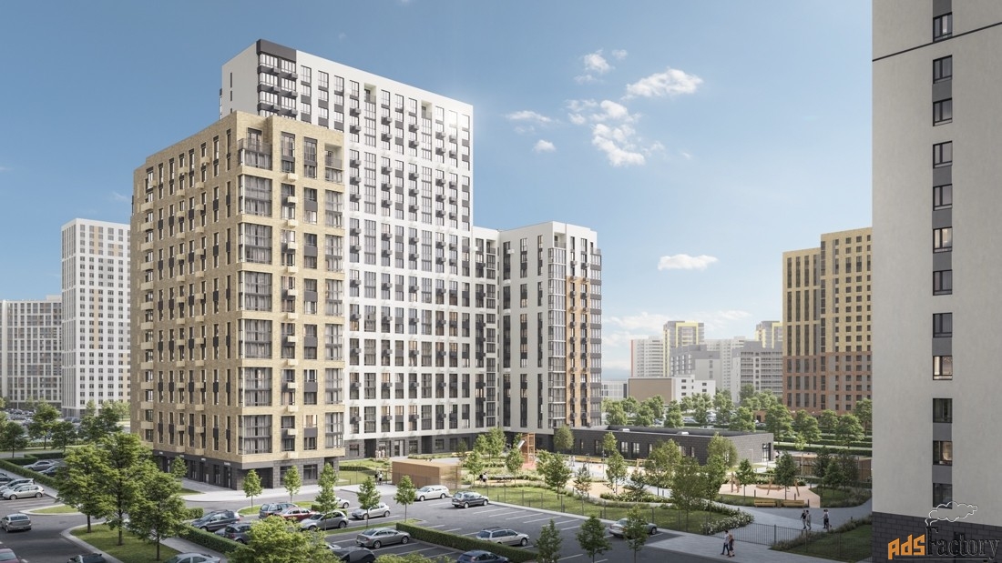 1 - комн.  квартира, 37.36 м², 18/23 эт.