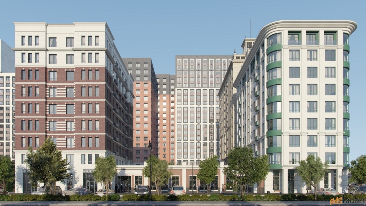 2 - комн.  квартира, 91 м², 4/24 эт.