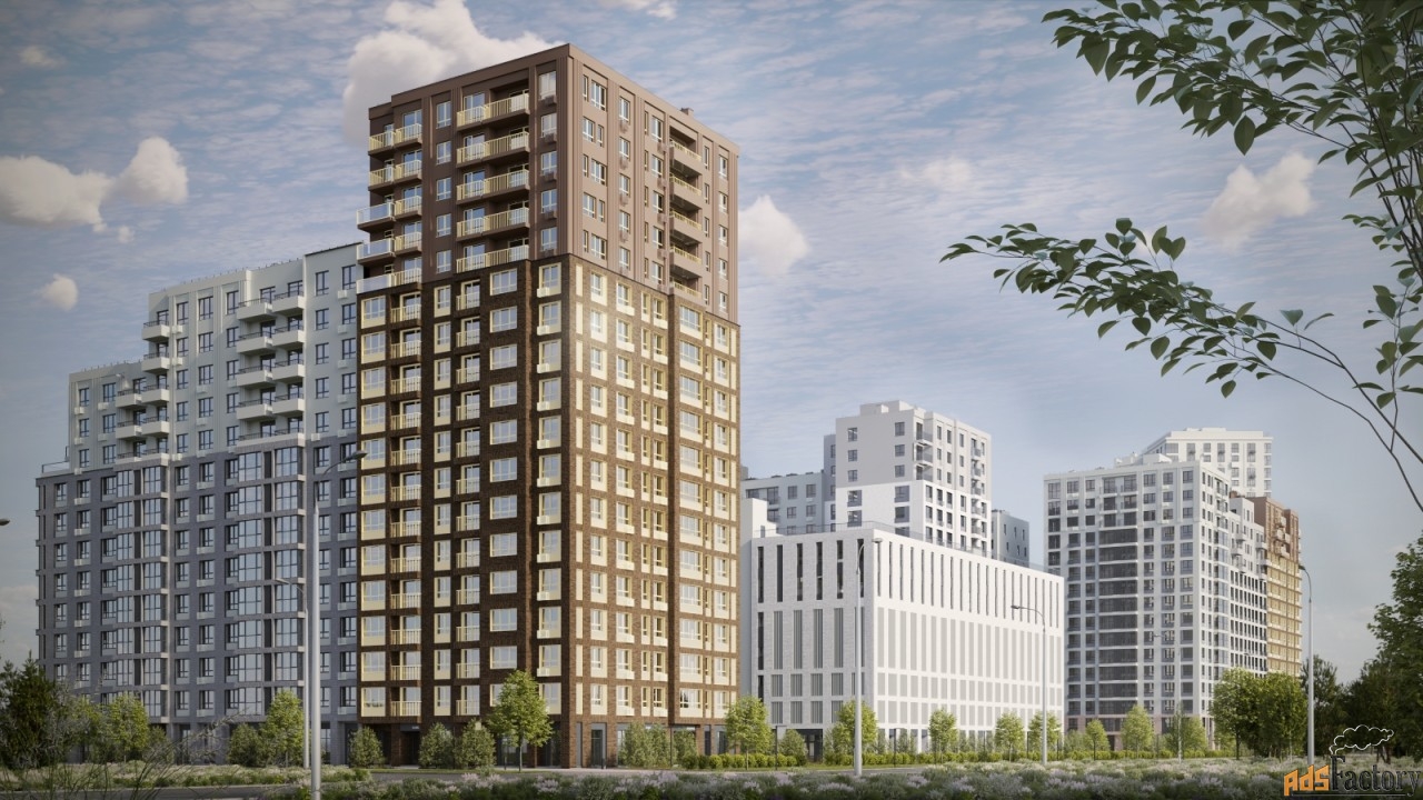 2 - комн.  квартира, 40.1 м², 13/14 эт.