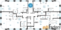 3 - комн.  квартира, 113.11 м², 2/9 эт.