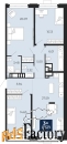 3 - комн.  квартира, 105.41 м², 2/18 эт.