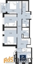 3 - комн.  квартира, 79.5 м², 11/14 эт.