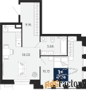 1 - комн.  квартира, 48.98 м², 2/4 эт.