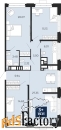 3 - комн.  квартира, 104.77 м², 3/18 эт.