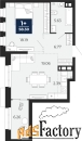 2 - комн.  квартира, 62.48 м², 3/18 эт.