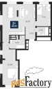 2 - комн.  квартира, 82.2 м², 18/20 эт.