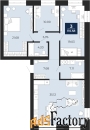 3 - комн.  квартира, 110.58 м², 6/12 эт.