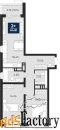 2 - комн.  квартира, 64.81 м², 17/22 эт.