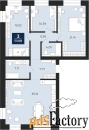 3 - комн.  квартира, 111.08 м², 8/10 эт.
