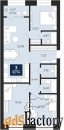3 - комн.  квартира, 90.61 м², 5/12 эт.